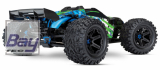 TRAXXAS E-REVO Brushless 4WD TQi TSM - Green - ohne Akku / Lader