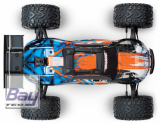 TRAXXAS E-REVO Brushless 4WD TQi TSM - Orange - ohne Akku / Lader