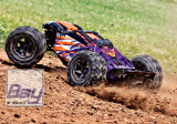 TRAXXAS E-REVO Brushless 4WD TQi TSM - Purple - ohne Akku / Lader