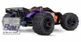 TRAXXAS E-REVO Brushless 4WD TQi TSM - Purple - ohne Akku / Lader