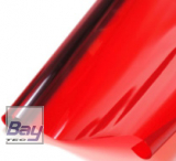 Bay-Tec Bgel-Folie - Transparent-Rot - Breite 64cm - je m