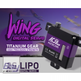 AGF-RC A23CHR Flchen Servo HV - 10mm 23g / 7kg/cm / Titan Getriebe