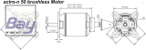 Aeronaut actro-n Brushless Motor 50-3-435 - 435KV