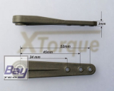 Gabriel XTorque CFK Servohebel 52 mm - Futabaverzahnung