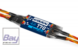 KAVAN Smart PRO T70-JR Doppelbatterie-Weiche 15A mit Telemetrie-Expander - KAVAN/FrSky Fport, Duplex EX, Futaba S.BUS2, Multiplex MSB, Graupner Hott, PowerBox P2Bus (Strom, Spannung, Kapazitt fr beide Eingnge)