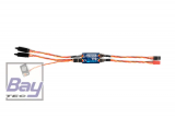 KAVAN Smart PRO T70-JR Doppelbatterie-Weiche 15A mit Telemetrie-Expander - KAVAN/FrSky Fport, Duplex EX, Futaba S.BUS2, Multiplex MSB, Graupner Hott, PowerBox P2Bus (Strom, Spannung, Kapazitt fr beide Eingnge)
