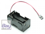 Batterie-Box mit JR-Buchse fr 4 x AA Zellen