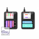 iSDT SMART CHARGER C4 EVO - 36W, 3A, 1-4S Nixx/LiXX, Gre AA , AAA u.a.