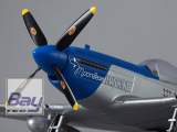 DERBEE P-51D Mustang Warbird PNP blau - 75cm