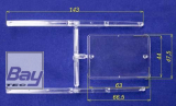 Scale Segler Schiebe Fenster 1:2,5