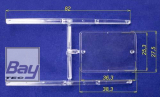 Scale Segler Schiebe Fenster 1:4