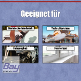 Everglue MK Pro 1K MS Polymer Klebstoff Dichtstoff UV-bestndig wei 440g Kartusche