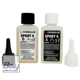 Everglue 5 Minuten Epoxy 1:1 Epoxidharz 100g (A+B) PE-Flaschen