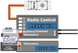 Micro Vario - komp. zu Duplex EX, HOTT , MSB, Futaba S.Bus2 - nur 1g