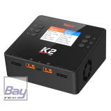 iSDT SMART CHARGER K2 DUO - 200/500W, 20A, 2x6S Lipo, mit integriertem Netzteil