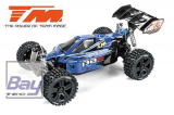 Team Magic 1/8 Elektrisch - 4WD Buggy - RTR - 2250kv Brushless Motor - 6S - Wasserdicht -  B8ER Blau/Schwarz