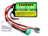 LiFe Akku EGOBATT 2200 mAh - 6.6V (25C)