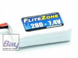 LiPo Akku FliteZone 280mAh - 7,4V - 2S