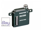 Bay-tec Quartz MASTER Servo DS2306 MG - 6mm - 3.7 .. 8.4V - Perfekt auch fr F3K Modelle!