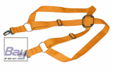 Komfort Sender Kreuzgurt fr Senderpulte in Orange