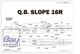 PILOT QB Slope Kunstflugsegler / 1650mm Holzbausatz