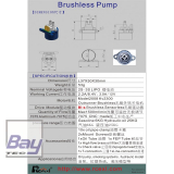 RCEXL Brushless Smoke Pumpe 2-3S Regelbar bis max 1500ml / min
