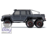 TRAXXAS Mercedes-Benz G63 AMG 6x6 RTR ohne Akku/Lader inkl Licht 1/10 6WD Scale-Crawler Brushed silber